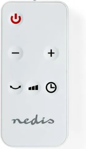 Nedis HTFA20WTW - Ventilátor s výhrevným telesom 1400/2000W/230V Wi-Fi Tuya + DO