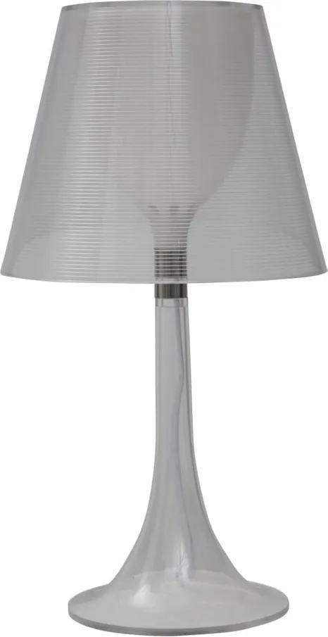 Priehľadná stolová lampa Mauro Ferretti Transparente, 33 × 43 cm