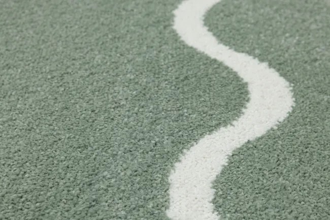 Koberec Lima M180A zelený / krémový