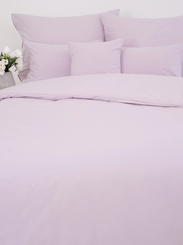 Bavlnené obliečky Renforcé - Jasmine lila 140 × 200 cm, 70 x 90 cm