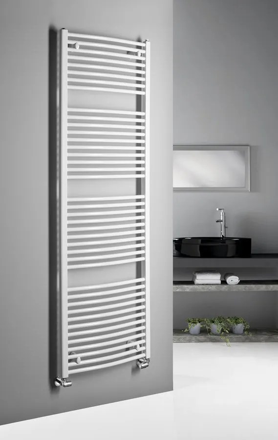 Aqualine Aqualine, ORBIT vykurovacie teleso s bočným pripojením 600x1850 mm, 1148 W, biela, ILO86T