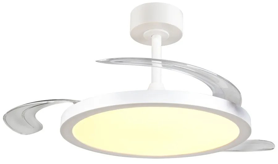 Biele LED stropné svietidlo Kasfjord – Trio