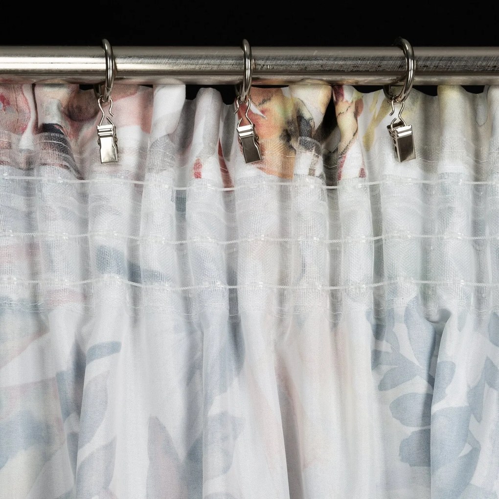 ZÁVES NA PÁSKE ADELINE 140X270 CM LISTY