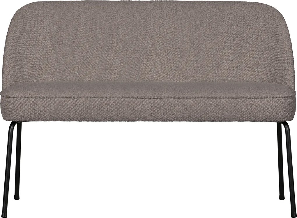 BePureHome Vogue bouclé jedálenská lavica - Sivá