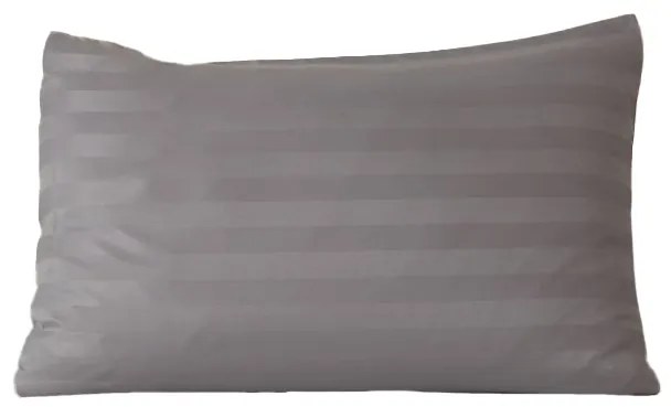 Obliečka na vankúš JASMINE 50x70 cm svetlo sivá, hotelové vrecko