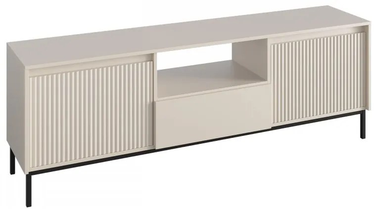 Tv stolík/skrinka Samker 2K1SZ, Farby: biela