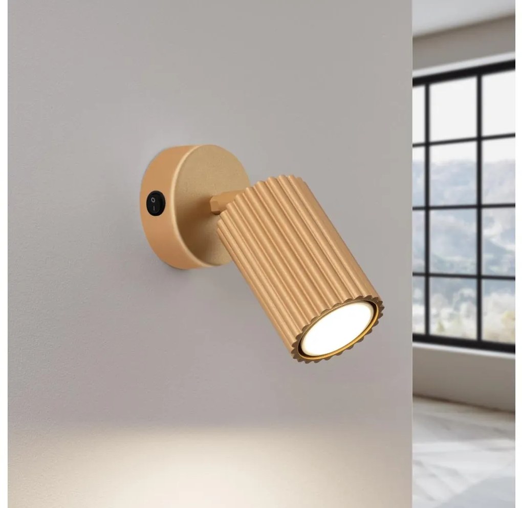 Brilagi - Nástenné bodové svietidlo CRESTO 1xGU10/10W/230V zlatá