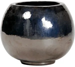 Plain Metal Glaze globe 47x38 cm