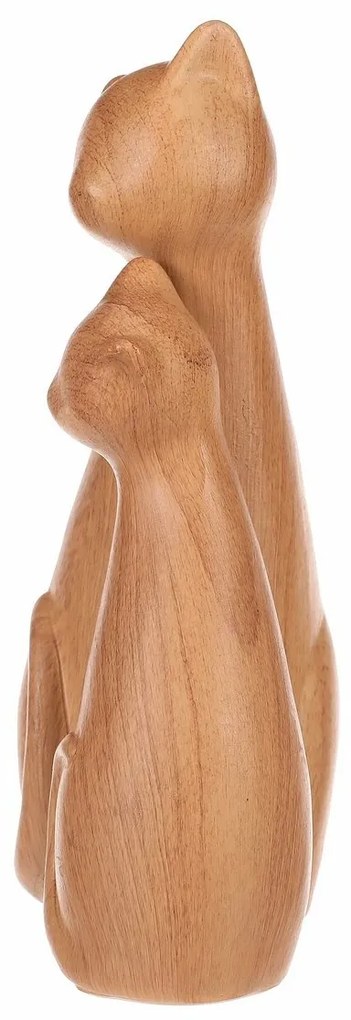 Dekorácia Mačky, 11 x 6 x 17 cm, set 2 ks, polyresin