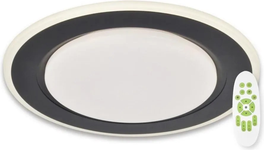 Top Light - LED Stmievateľné stropné svietidlo NORMAN LED/51W/230V čierna + DO