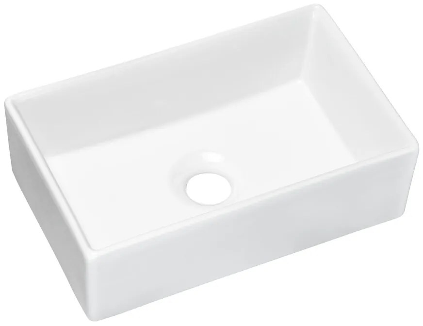 Sada umývadla na dosku a výpuste GAJA biela