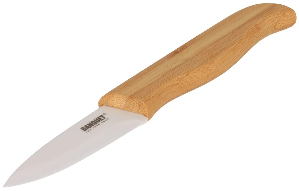 Banquet Kuchynský keramický nôž ACURA BAMBOO - 18 cm