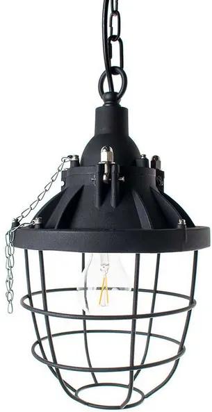 Zuma Line PL-16080-BK Závesná lampa INDUSTRIAL PL-16080-BK čierna