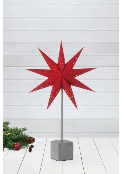 Markslöjd 702223 - Vianočná dekorácia HARD 1xE14/25W/230V červená