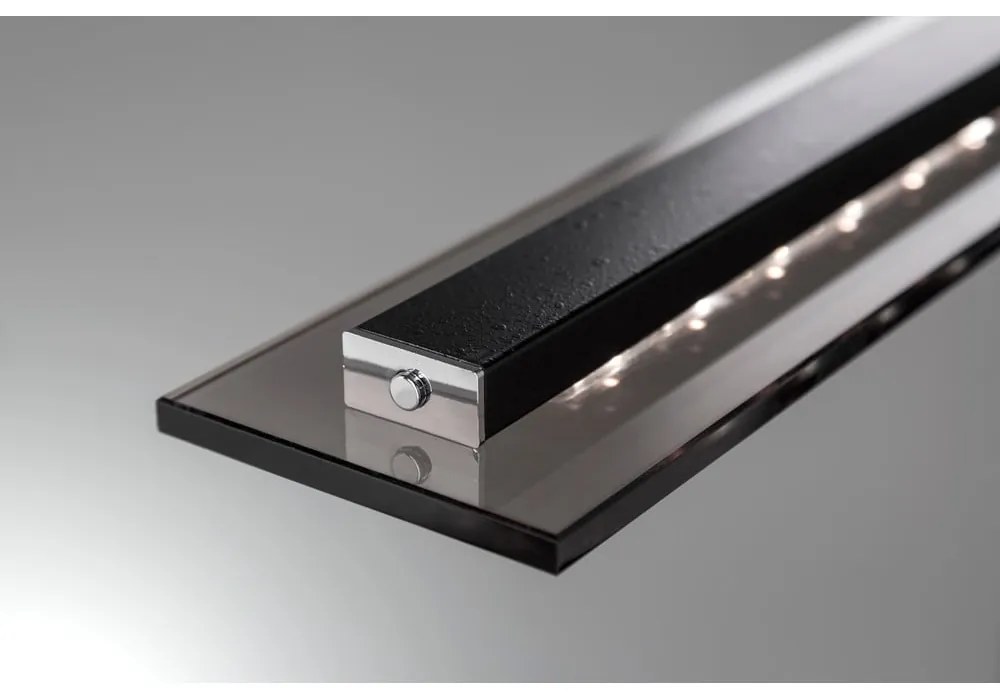 Čierne kovové LED stmievateľné závesné svietidlo Tenso – Fischer &amp; Honsel