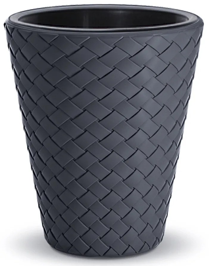 Plastový kvetináč DBMT400 40 cm - antracit