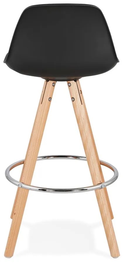 Čierna barová stolička Kokoon Anau, výška 64 cm