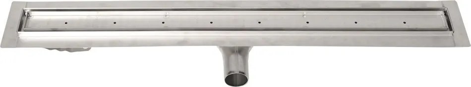 Gelco Gelco, MANUS PIASTRA nerezový sprchový kanálik s roštom pre dlažbu, 750x130x55 mm, GMP83