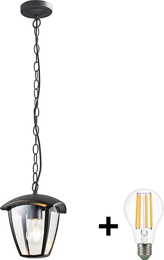 Brilagi - LED Vonkajšie závesné svietidlo LUNA 1xE27/60W/230V IP44