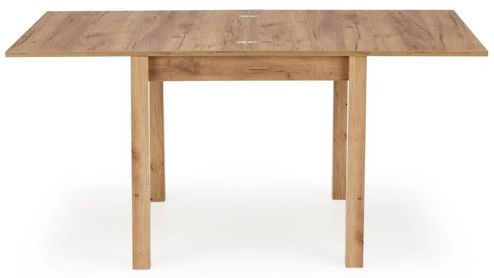 Rozkladací jedálenský stôl GRACJAN 80/160 cm dub craft