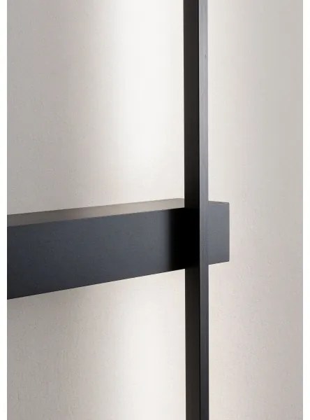 Redo 01-2480 - LED Nástenné svietidlo TANGENT LED/14W/230V 3000K čierna