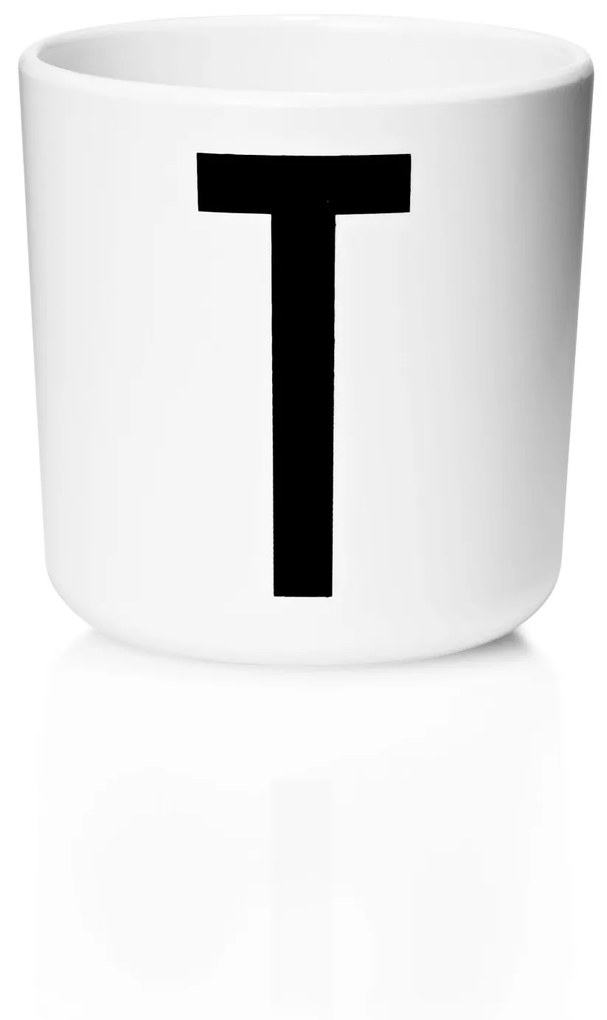 DESIGN LETTERS Detský melamínový hrnček Letters 200 ml U