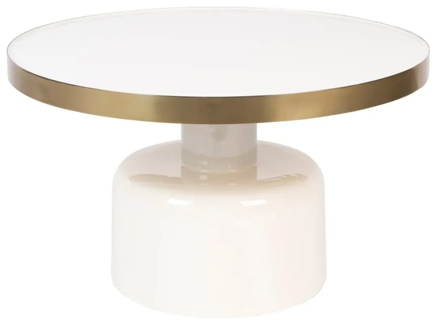 Kovový okrúhly odkladací stolík ø 60 cm Glam – Zuiver