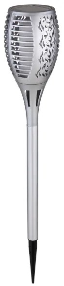 Globo 33077S - LED Solárne svietidlo SOLAR LED/3,6W/3V 1800K IP44 chróm