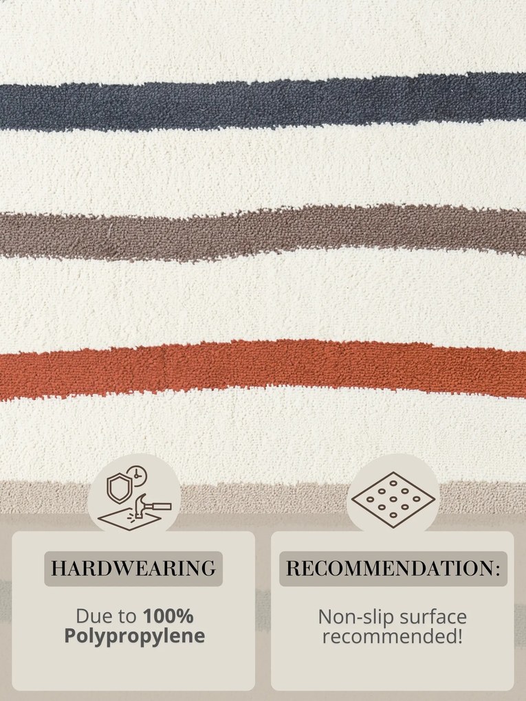 Hanse Home, Detský koberec Adventures 106410 Cream Multicolor, 200x290, viacfarebná, detská izba