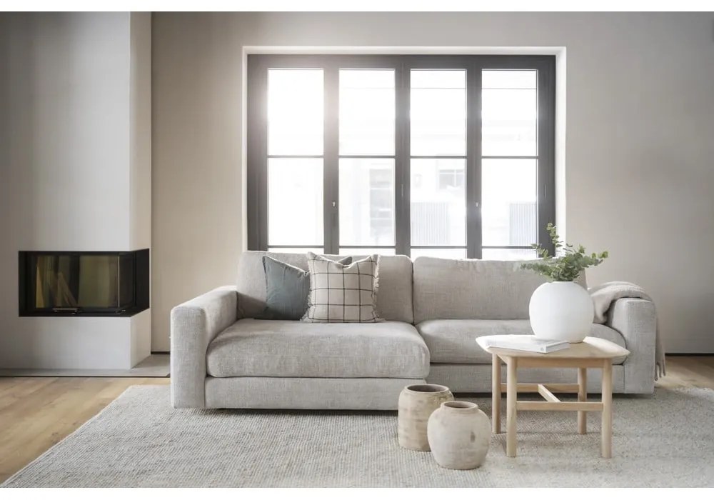 Krémová rohová pohovka (ľavý roh) Duncan – Rowico