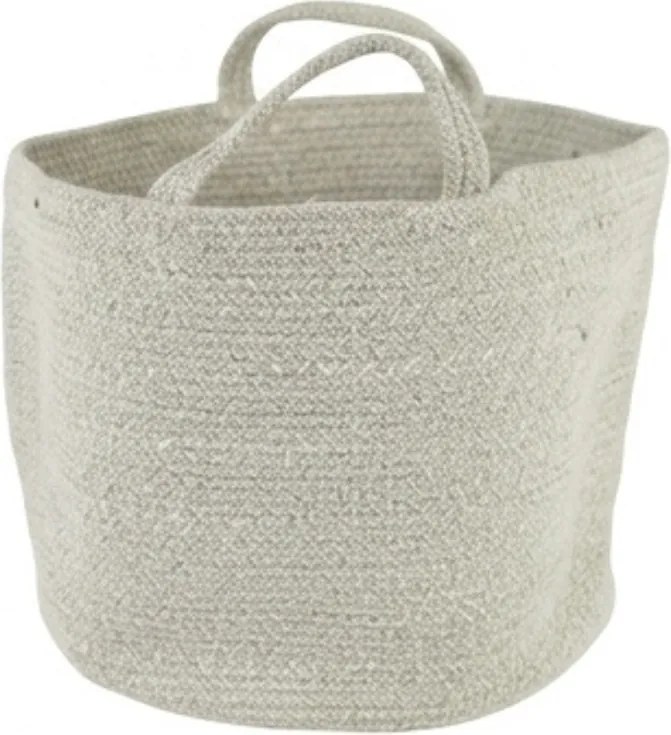 Úložný kôš s úchytmi COTTON HAVEN 35x35 cm - viac farieb Farba: Zelená