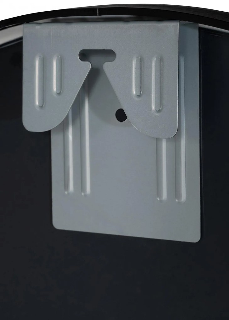 Nástenné zrkadlo Elsie L 323827 - 60x60 cm - Čierna