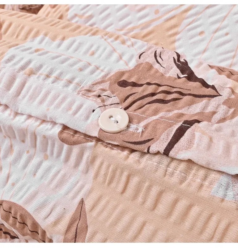 Obliečky krepové Susan EMI, Štandardný set jednolôžko obsahuje 1x 140x200 + 1x 70x90