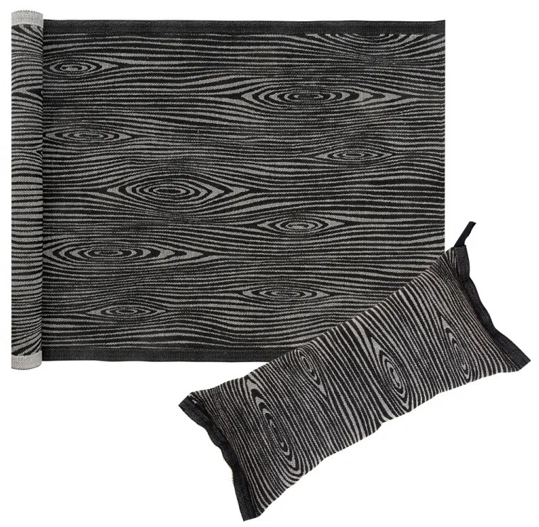 Súprava do sauny Viilu, extra veľká / tmavo sivá