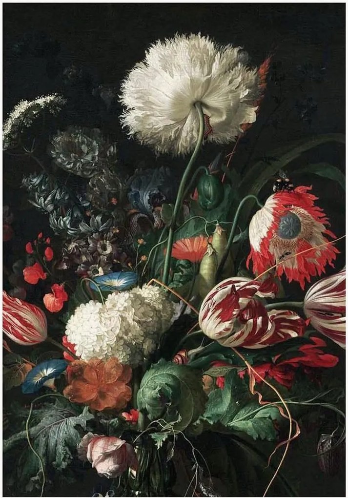 Vliesová tapeta Golden Age Flowers I
