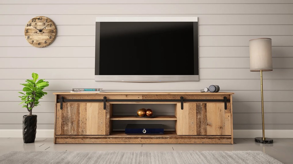 Cama TV stolík Granero - starý dub