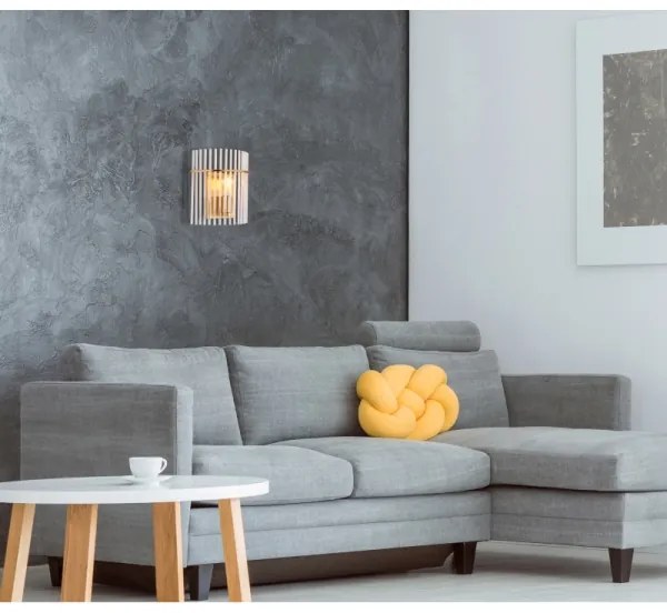 Globo 15698WM - Nástenné svietidlo GORLEY 1xE27/60W/230V zlatá