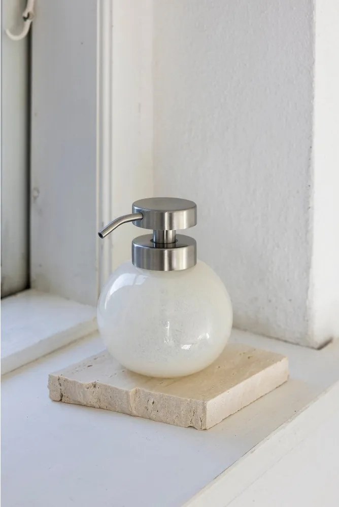 Krémový sklenený dávkovač mydla Opal – Mette Ditmer Denmark