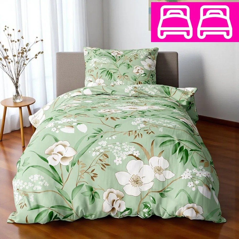 Bavlnené obliečky Homa RENA GARDEN 4-dielna sada 140x200 cm