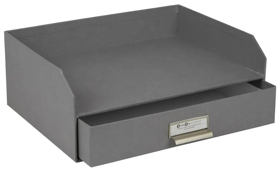 Kartónový organizér na dokumenty so zásuvkou Walter – Bigso Box of Sweden