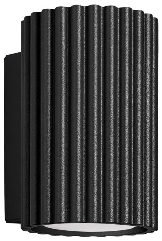 Sollux SL.1648 - Nástenné svietidlo KARBON 1xGU10/10W/230V čierna