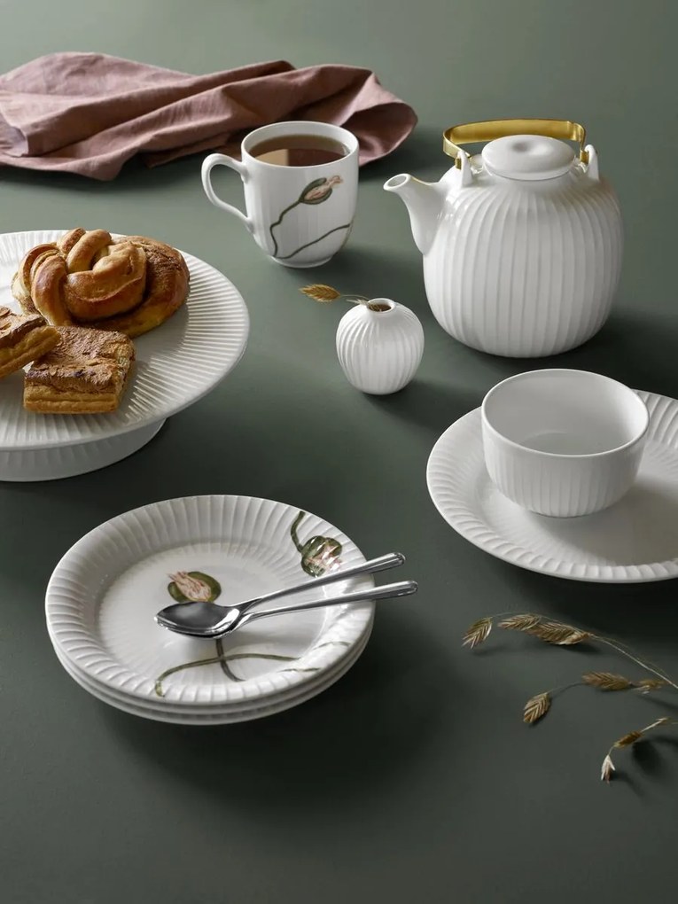 KÄHLER Porcelánový tortový stojan Hammershøi White