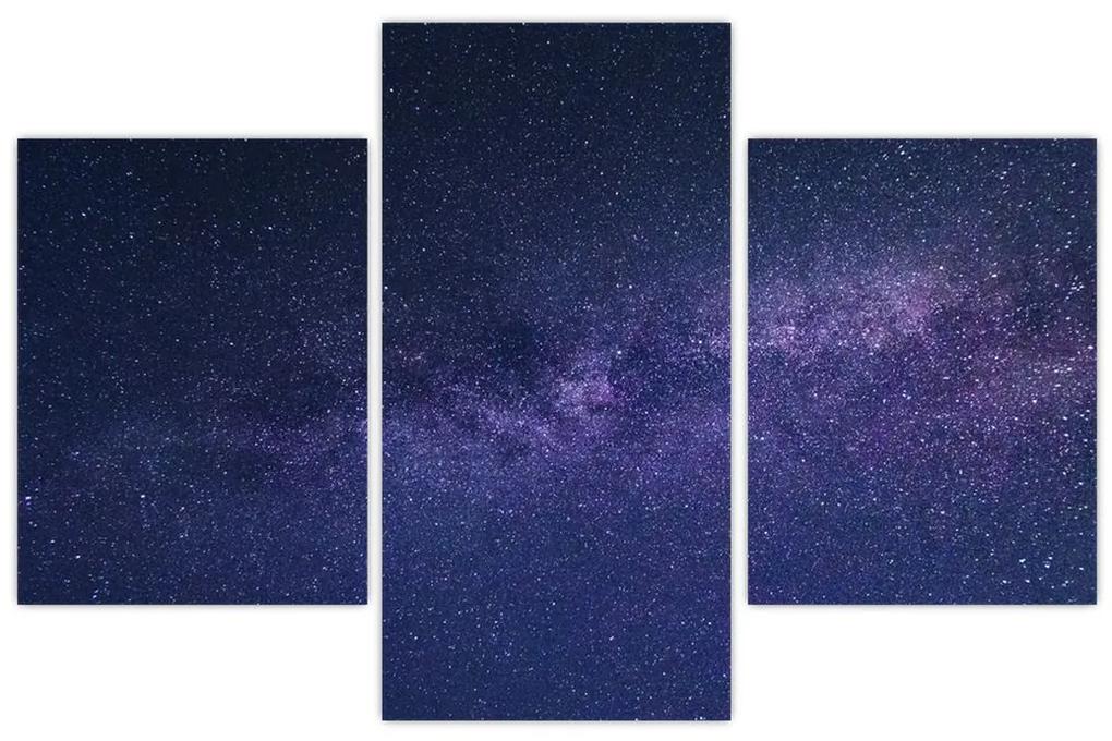 Obraz nočnej oblohy (90x60 cm)