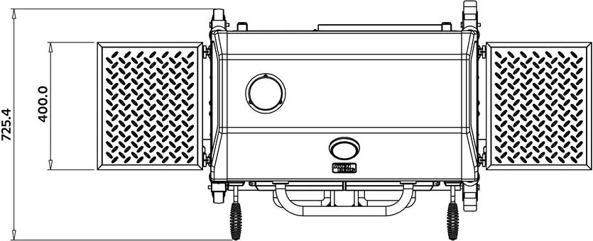 Multifunkčný gril s udiarňou Avenberg RANGLER