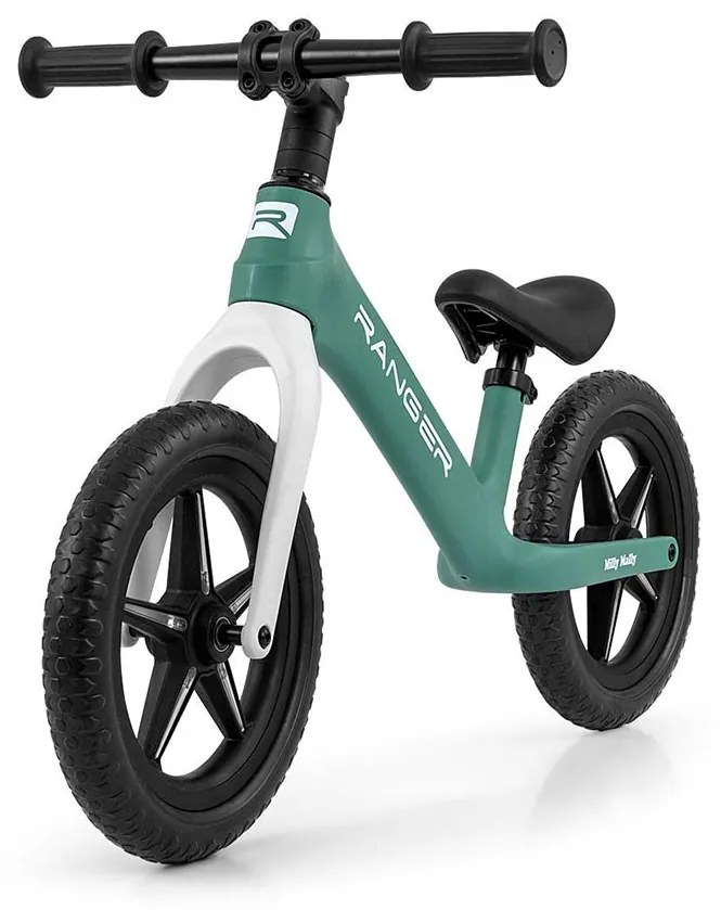 Detský balančný bicykel Milly Mally Ranger Flash Ocean