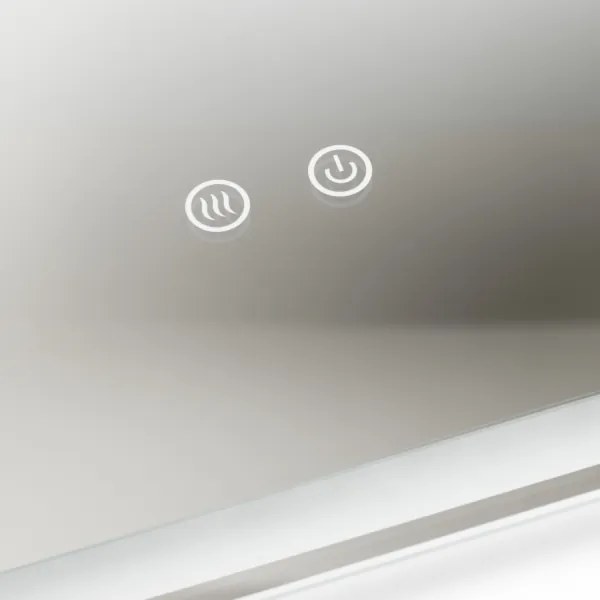 Brilagi - stmievateľné LED kúpeľňové vyhrievané zrkadlo s podsvietením BELLA LED/16W/230V 60x60 cm IP44