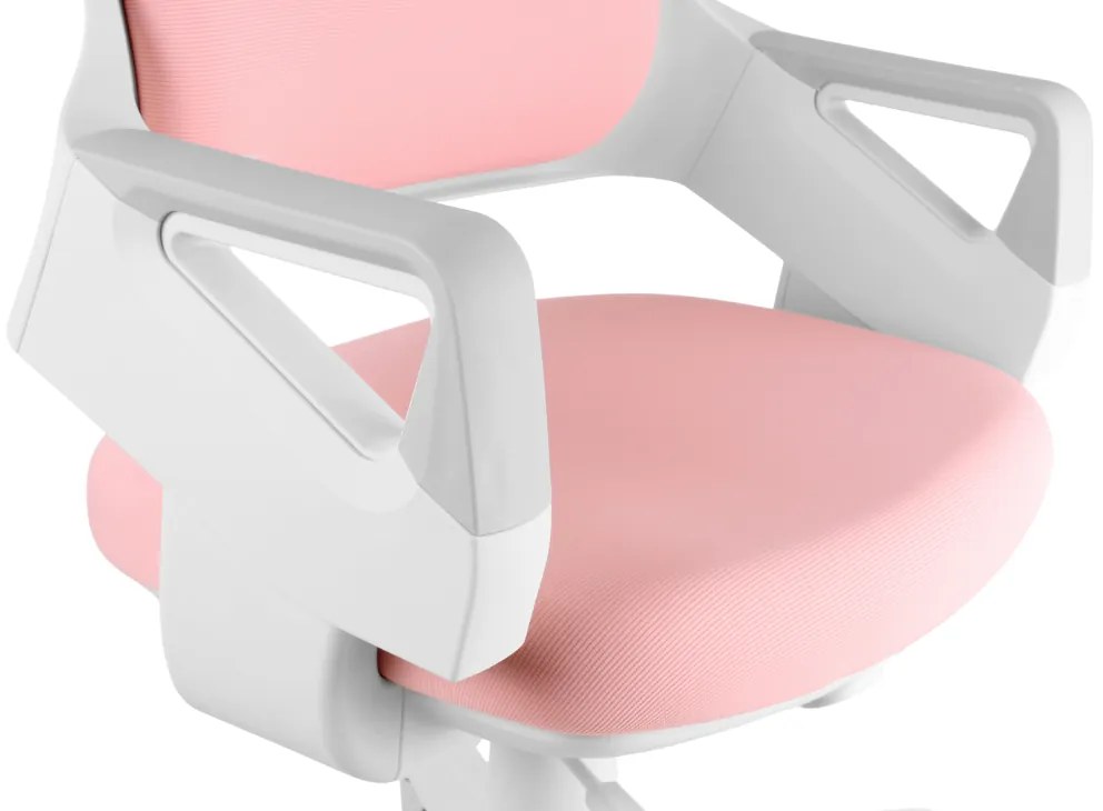 Detská rastúca stolička Neoseat KIDDY FIVE — látka, ružová