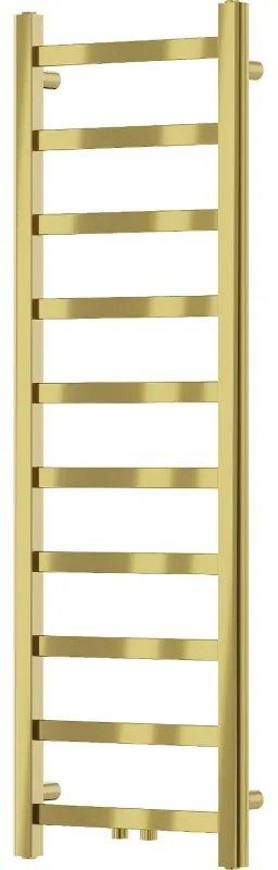Mexen, kúpeľňový radiátor Mexen Bolt 1200 x 400 mm, 220 W, zlatý - W126-1200-400-00-50