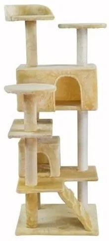 Škrabadlo pre mačky 120 cm Malatec - béžové