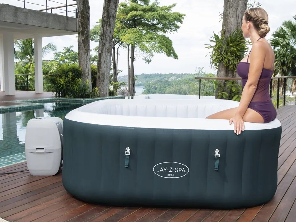 Bestway LAY-Z-Spa Ibiza Jacuzzi vírivka 180cm x 66cm 60015